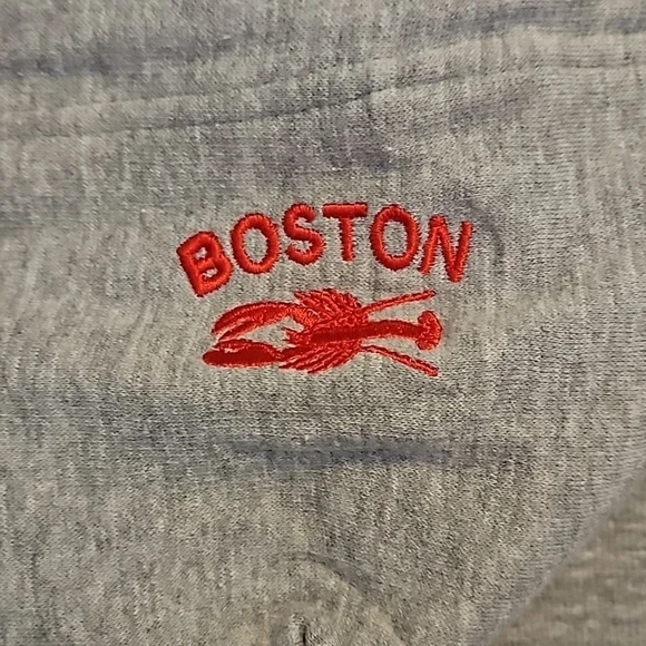 Grey Boston Hoodie Size M - Picture 5 of 5